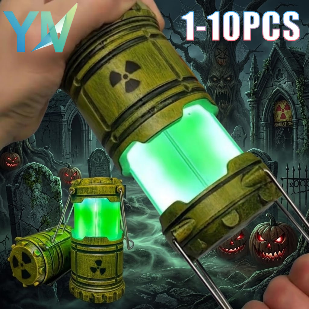 Office Tech Decor - 1-10PCS Mini Atomic Glow Lantern for
