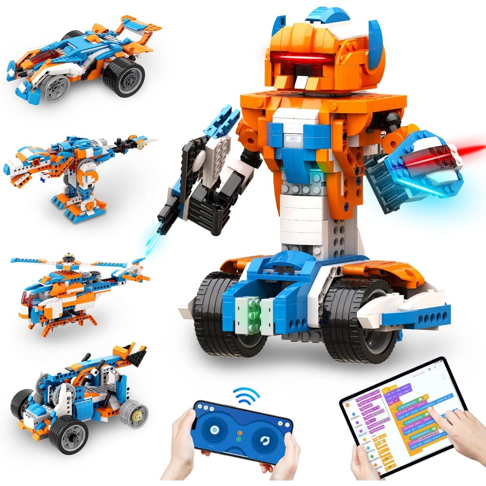 Modern STEM Robot Building Kit - Office Tech Decor 评论和价格