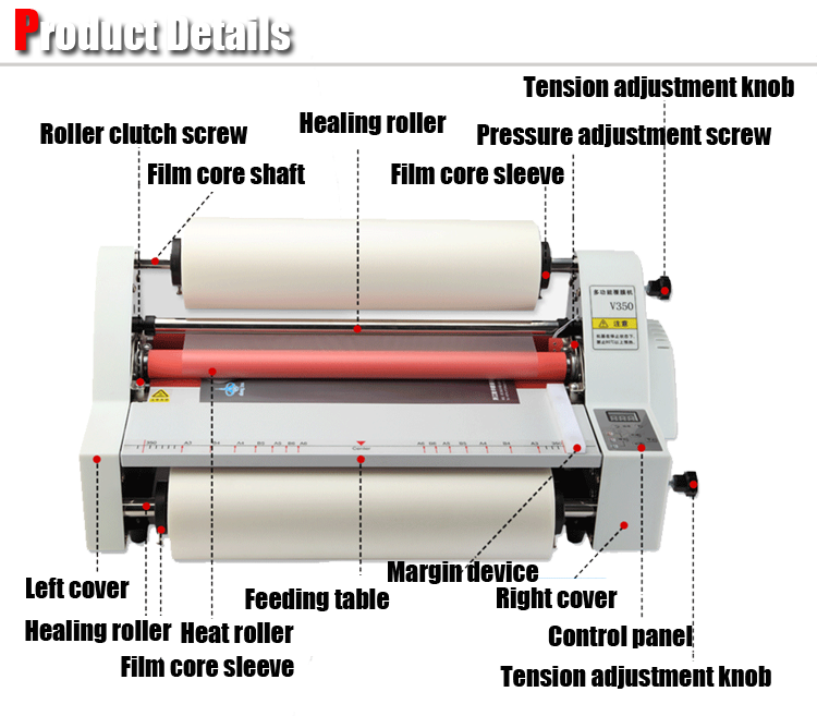 WD-V350S Desktop A3 A4 Size Po - Laminator A3 Hot 评论和价格