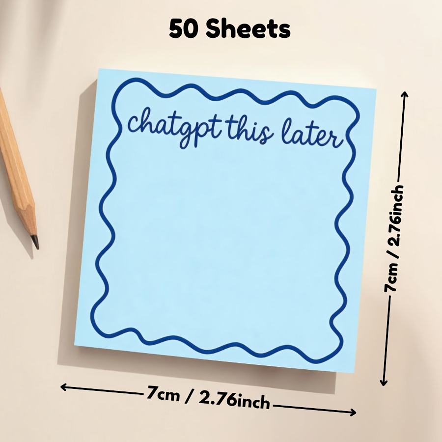 2-Pack of Blue Sticky Notes (E - Office Tech Decor 评论和价格