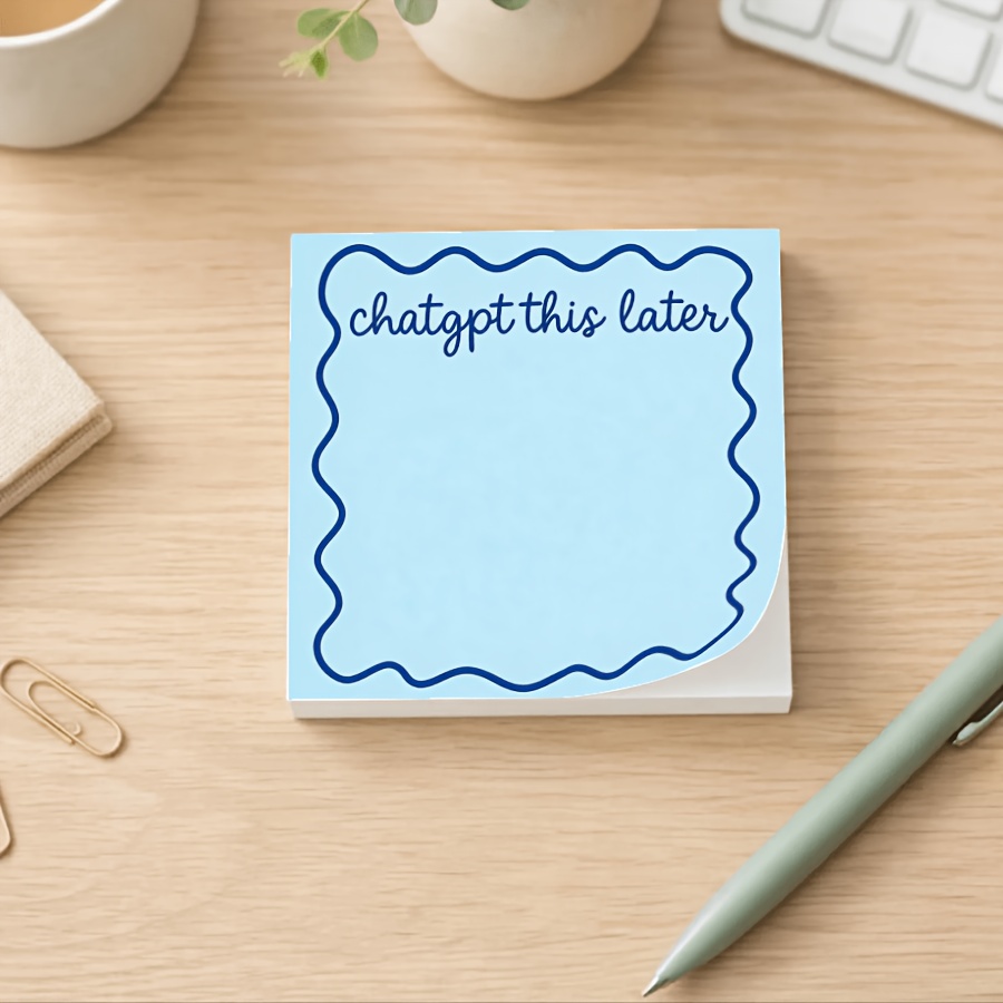 2-Pack of Blue Sticky Notes (E - Office Tech Decor 评论和价格