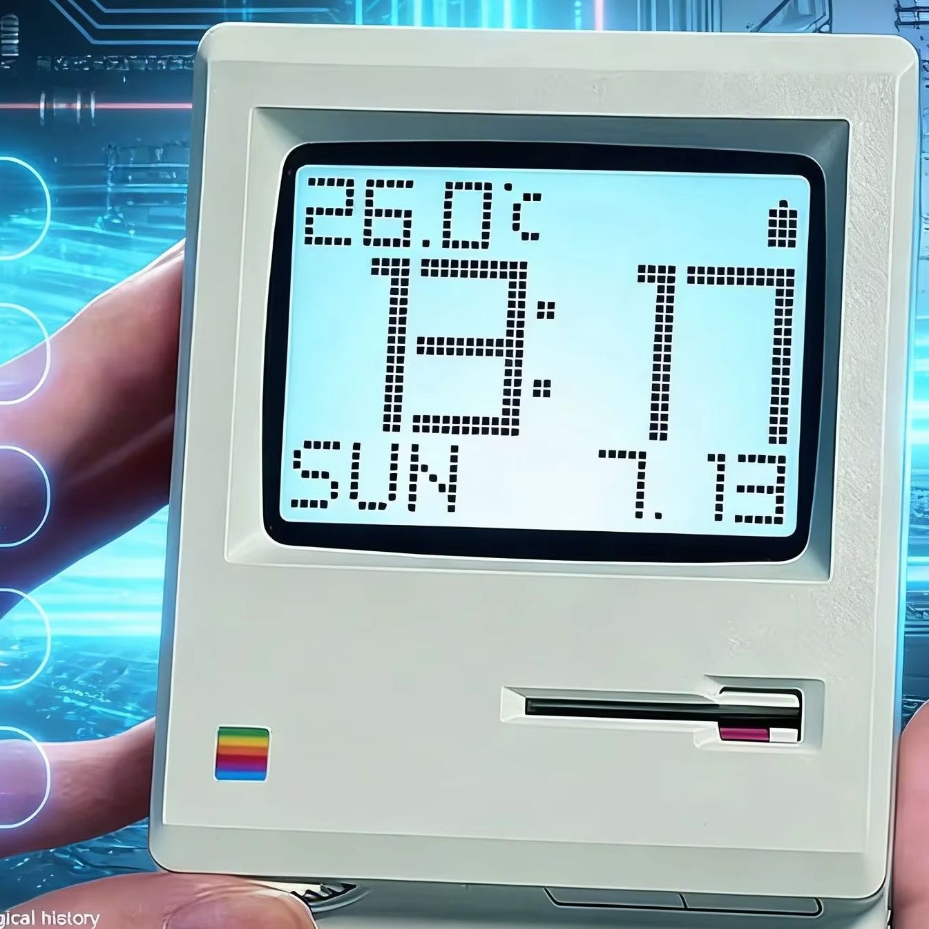 Retro Nostalgic Maclock Alarm  - Office Tech Decor 评论和价格