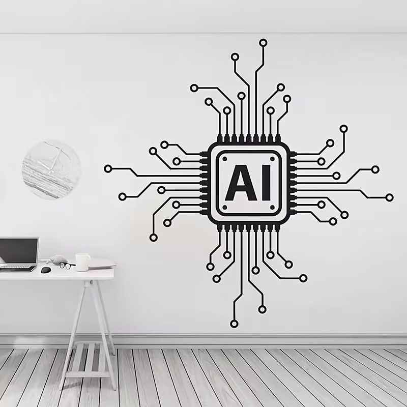 AI Technology Circuit Board Vi - Office Tech Decor 评论和价格