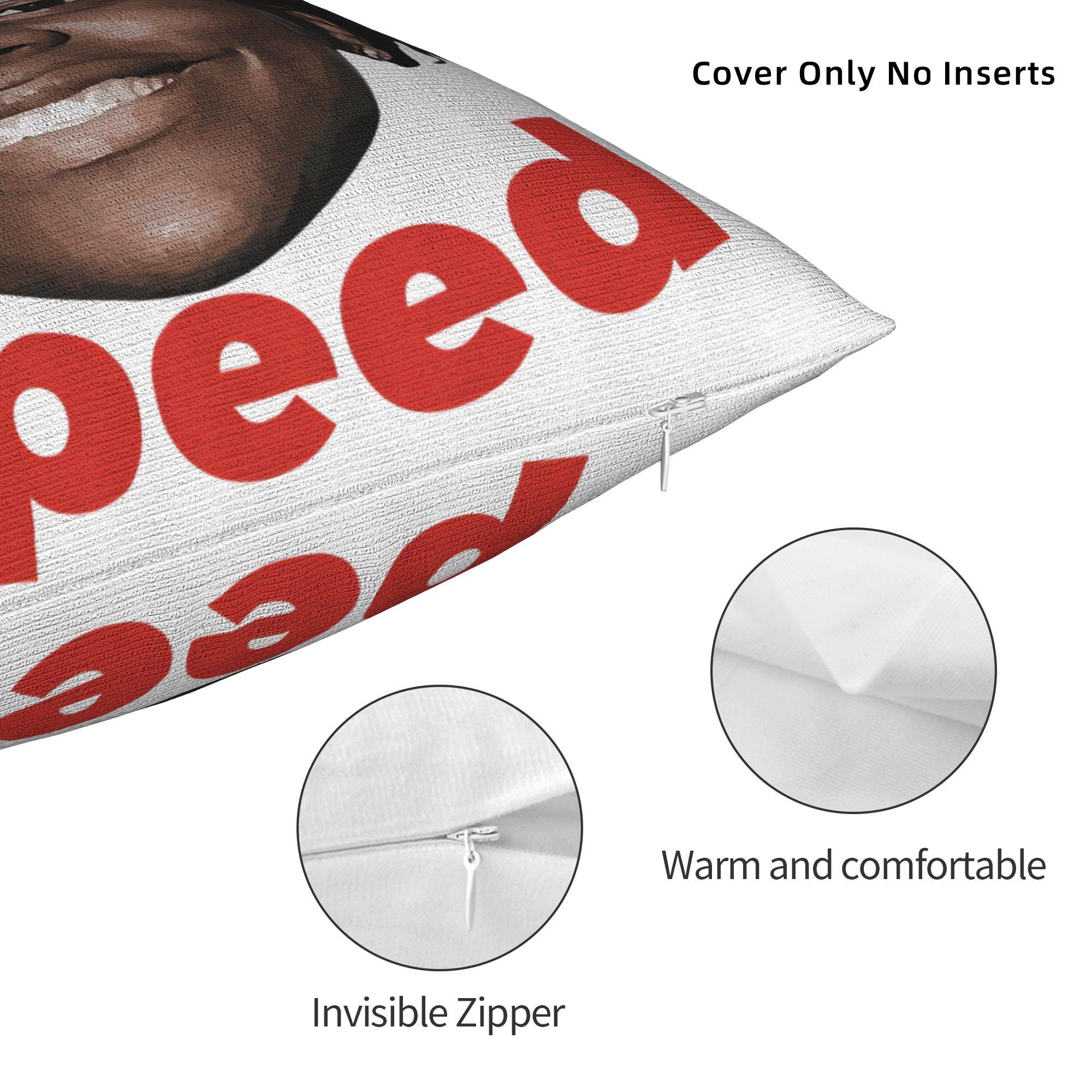 Pillow Cover Funny Ishowspeed  - Office Youtuber 评论和价格